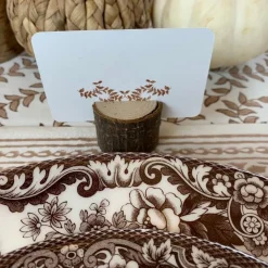 Woodland Leaves Place Cards