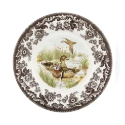 Woodland Luncheon Plate with Wood Duck