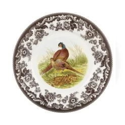 Woodland Luncheon Plate with Pheasant