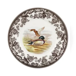 Woodland Luncheon Plate with Mallard