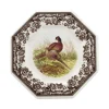 Woodland Octagonal Plate with Pheasant