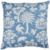 Woodland Silhouette 20" Pillow in Blue