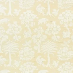 Woodland Silhouette Sisal Wallpaper Ivory