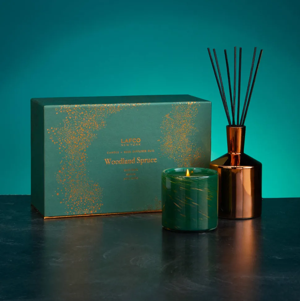 Woodland Spruce Classic Candle & Diffuser Duo