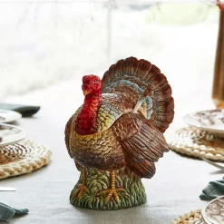 Woodland Turkey Gravy Boat with Ladle