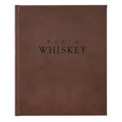 World Whiskey Book in Bonded Leather
