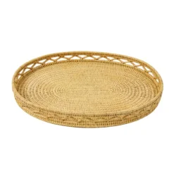 Woven Sabbia Oval Tray, Medium