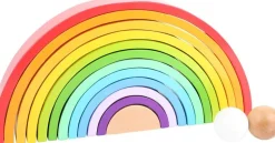 XL Wooden Stacking Rainbow Playset