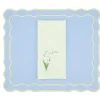Yellow Lily Linen Napkin and Tableau Linen Placemat, Set of 4