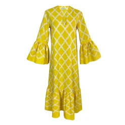 Yellow Rhombus Dress