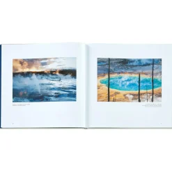 Yellowstone: A Land of Wild and Wonder Bonded Leather