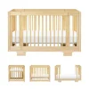 Yuzu 8-in-1 Convertible Crib with All-Stages Conversion Kits in Natural