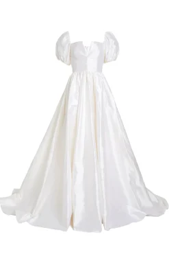 Yvetta Duchesse Satin Gown