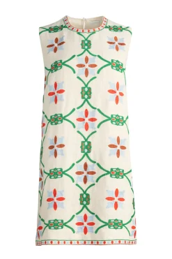 Yvette Dress in Trellis