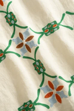 Yvette Dress in Trellis