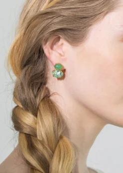 Yvette Earrings in Chalcedony
