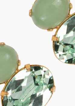 Yvette Earrings in Chalcedony