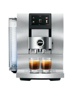 Z10 Fully Automatic Coffee Machine in Aluminum White
