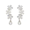 Zaya Earrings in Crystal