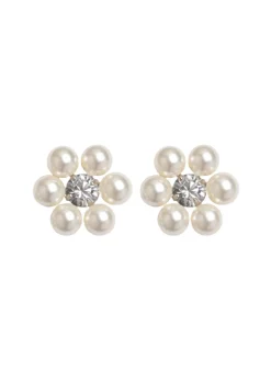 Zaya Studs in Crystal