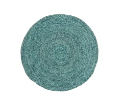 Zoey Mixed Taupe Round Placemats