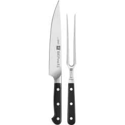 Zwilling Pro Carving Knife & Fork Set, Set of 2